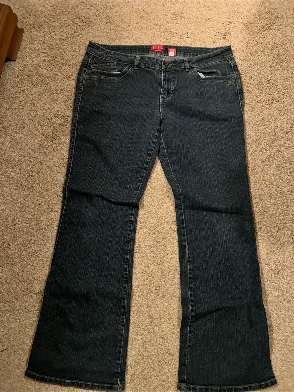 Elle Women's Dark Blue Flare Jeans. 14. Great shape!